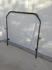Rebounder Handle Bar Accessory for 40 Round Fitness Trampolines, Cushy Foam
