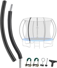 Trampoline Poles Replacement, Universal Trampoline Replacement Enclosure Pole…