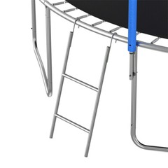 12FT Trampoline for Kids w/ Safety Enclosure Net & Basketball Hoop & Swings