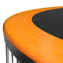 Upgrade- 14FT Trampoline with Basketball Hoop Inflator and Ladder