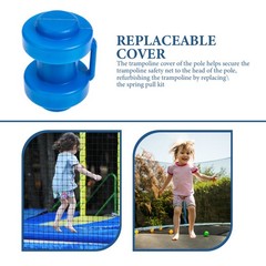 10Pcs Reusable Blue PP Trampoline End Caps Safety Net Covers