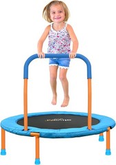 Ativafit 36inch Mini Toddler Trampoline for Kids Ages 1-6 Indoor Outdoor Folding