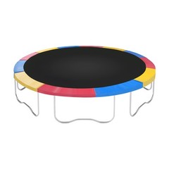 16 Ft Round Trampoline Safety Pad 10mm Foam PVC 30cm Wide Multi-Color