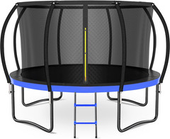 8FT 10FT 12FT 14FT 16FT Trampoline Outdoor, Trampolines for Kids & Adults, Pumpk
