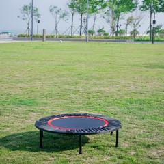 40″ Mini Exercise Trampoline W/Safety Pad Indoor Fitness Rebounder Adult/Kid
