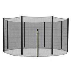 Trampoline 10FT 12FT 14FT Replacement Safety Enclousure Net for 10FT – 8 Poles