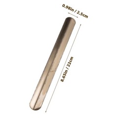 40Pcs Bulk Slap Wristbands Stainless Steel Golden for Kids DIY Party Fun