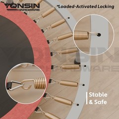 Trampoline Springs Heavy Duty Swivel Straight Hooks Stainless Steel Tool