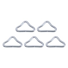 5Pcs High Strength V Rings for Trampoline Replacement Repair Triangle Buckle