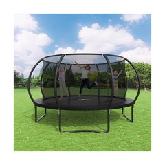 Polar Aurora 10FT 12FT 14FT 16FT Outdoor Trampoline with Safety Enclosure Net…