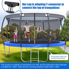Trampoline Poles Replacement, Universal Trampoline Replacement Enclosure Pole…