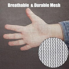 Trampoline Replacement Safety Net for 6 Straight Poles 14 FT Net For 4 Poles