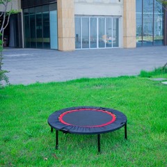 40″ Mini Exercise Trampoline W/Safety Pad Indoor Fitness Rebounder Adult/Kid