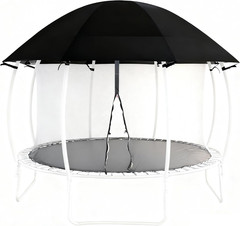 10FT 12FT 14FT 15FT 16FT Dome Trampoline Canopy Cover for Backyard Trampolines,