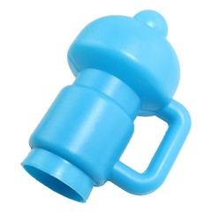 6PCS Trampoline Panda Cup Outer Shell Pole Cap Net Hook Blue C-Shaped Plastic…
