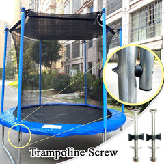 12 PCS Long Trampoline Screws 3.15 Inch, Anti-Loose Trampoline Bolts and Nuts