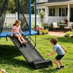 Universal Trampoline Slide 60″ * 20″ Slide with 2 Trampoline Slide 62″ * 20″