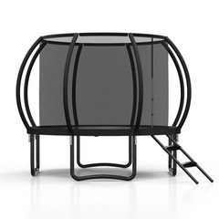 10FT Outdoor Trampoline with Safety Enclosure Net Trampoline for kids and Adults