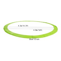 Trampoline Replacement Safety Pad, Trampoline Edge Cover Springs Protection Pad