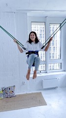 Premium Bungee for Fitness Experience. Happy Bouncing Babies