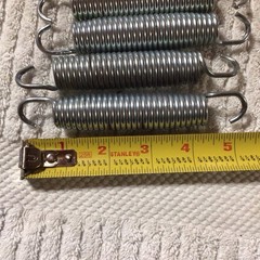 Trampoline Springs Lot Of 10 Total Length 5.5” Spring Length 3.5” Free Ship