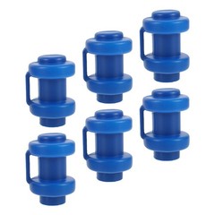 6Pcs Reusable Plastic Trampoline Pole Caps Wear-Resistant Trampoline Accessory