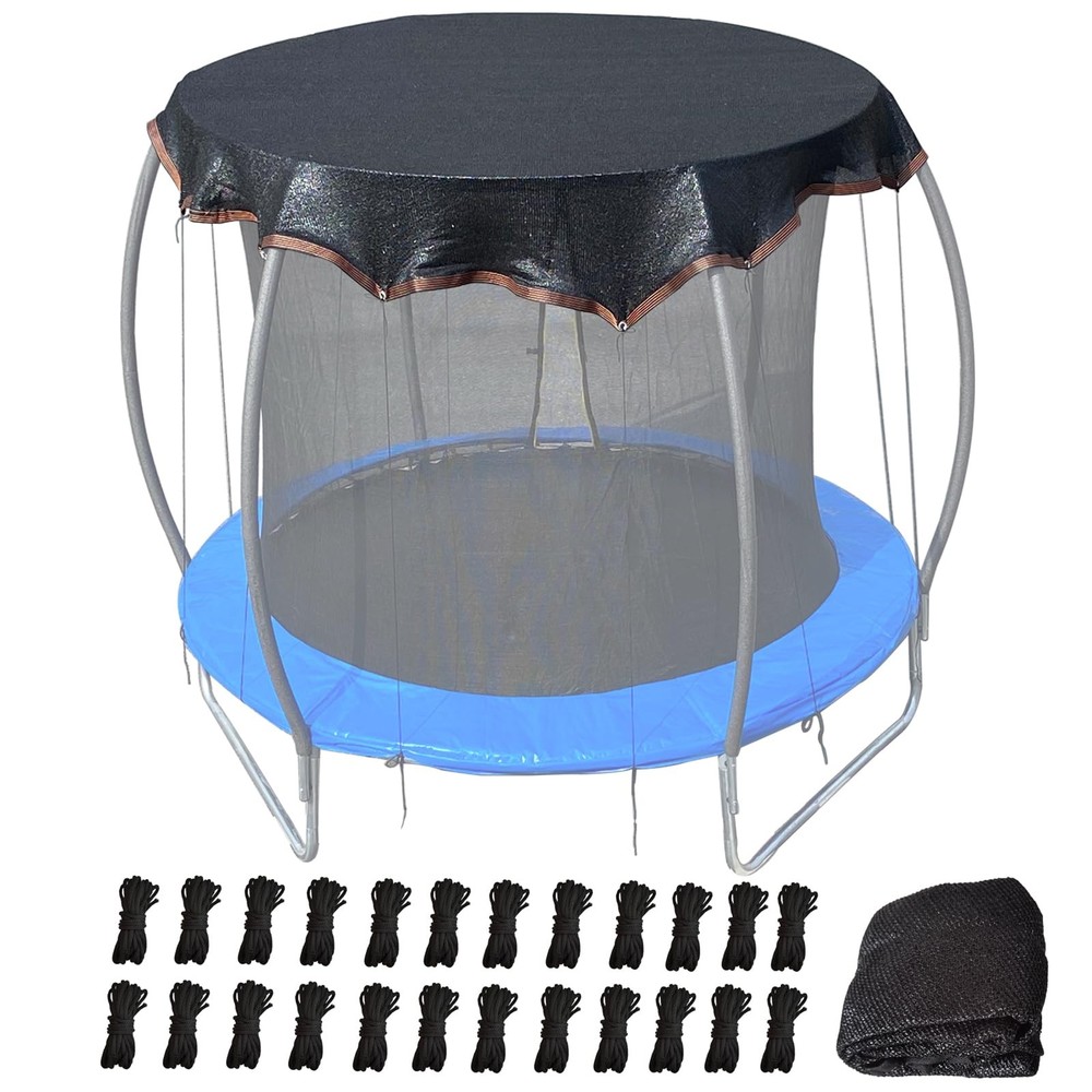 XATAMIO Trampoline Shade Cover 16FT Round Heavy Duty Trampoline Cover for Sun…