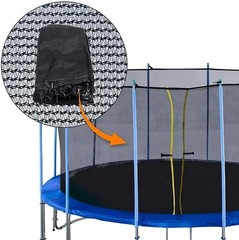 ExacMe 12FT Round Trampoline Replacement Inner Safety Net (Net Only)