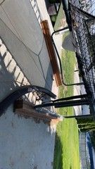 (LOCAL PICKUP ONLY) Alleyoop Power Bounce 10/17 Rectangle Trampoline (used)