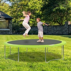 Modern Green Trampoline Protection Pad with Safety Edge Cover, 4.19 lbs