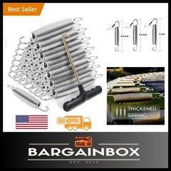 Replacement Trampoline Springs – 72 Count Heavy Duty with T-Hook Tool Included