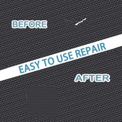 Heavy-Duty Trampoline Patch Repair Kit: 6 Self-Adhesive Patches (2 Square+2 R…
