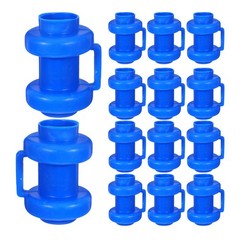 25Pcs Durable Plastic Trampoline Pole Covers Replacement Blue Easy Installation