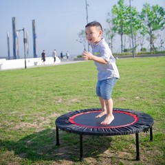 40″ Mini Exercise Trampoline W/Safety Pad Indoor Fitness Rebounder Adult/Kid
