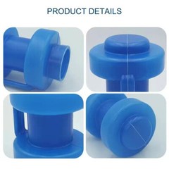 6/8/12X Trampoline Protective Cover Cap Trampoline Enclosure Pole Top Caps