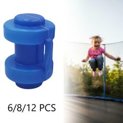 6/8/12X Trampoline Protective Cover Cap Trampoline Enclosure Pole Top Caps