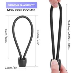 Fitness Trampoline Elastic Rope 8mm Thick Replacement Bungee Cords for 10
