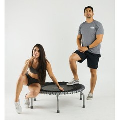 JumpSport 350 PRO Trampoline, Cardio Workout Equipment, 39″, Graphite (Open Box)