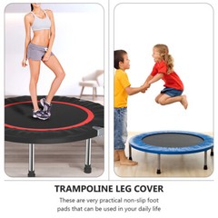 8 Pcs Non- Mat Fitness Rebounder Trampoline Feet Indoor Parts Leg
