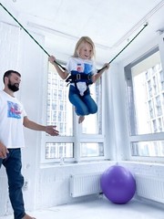 Unique fitness bungee for kids ad adults Bungee Trampoline Harness