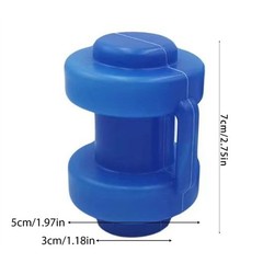 6Pcs Trampoline Rod Net Post End Caps Tube Cover End Caps for Trampoline Rod