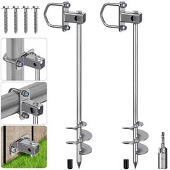 Ground Anchors ScrewIn MultiPurpose Trampoline Shed Swing Set Yard 1 PCS