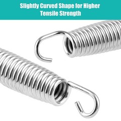 Trampoline Springs 5.5inch Heavy Duty for Trampolines, Stainless Steel Trampo…