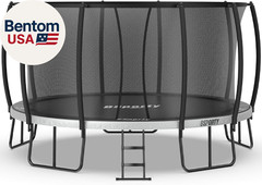 Trampoline Outdoor 10FT 14FT 16FT with Enclosure,5 Reinforced U-Shaped Legs with
