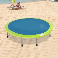 Modern Round Green Trampoline Edge Cover Springs Protection Pad 4.19 lbs PVC