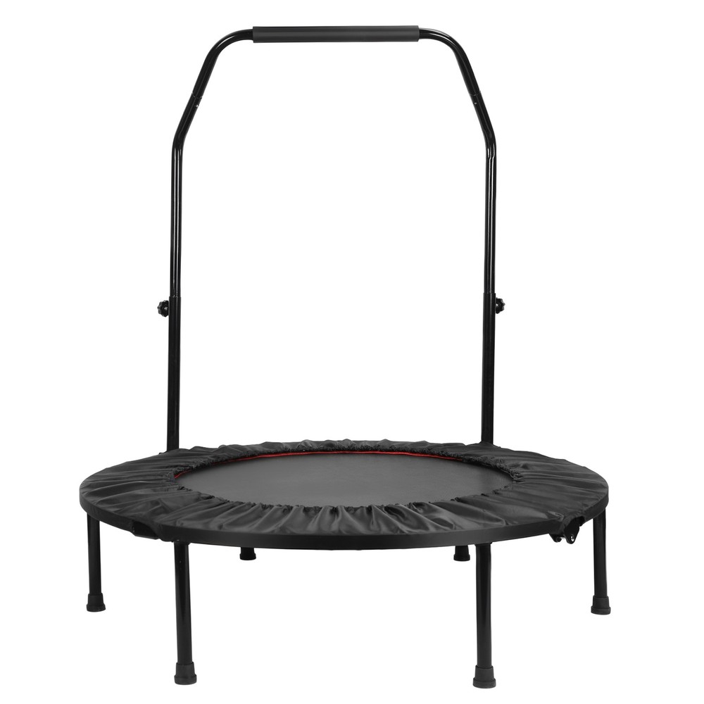 40″ Foldable Mini Trampoline,Exercise Trampoline Workout for Adults Load 450lbs