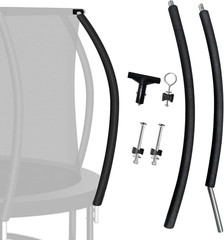 Universal Trampoline Replacement Curved Net Pole Curved Pole Kit for 10-16ft…
