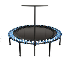 Bellicon 49″ RED Trampoline Rebounder Foldable Legs, T-bar