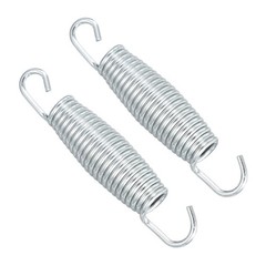 Trampolines Springs, 2Pcs & Carbon Steel & 4.7 Inch Rebounder Extension Spring