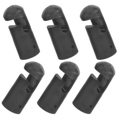6Pcs Reusable Plastic Trampoline Pole Caps Covers for Safe Pole Protection